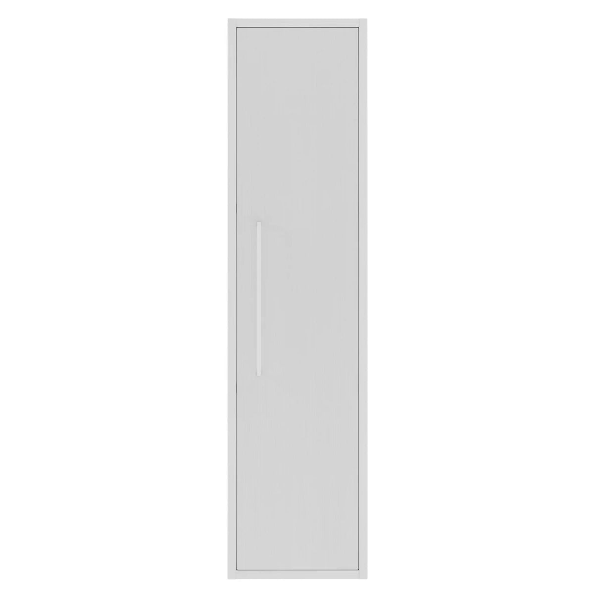 White oak Wood Column Cabinet Y156