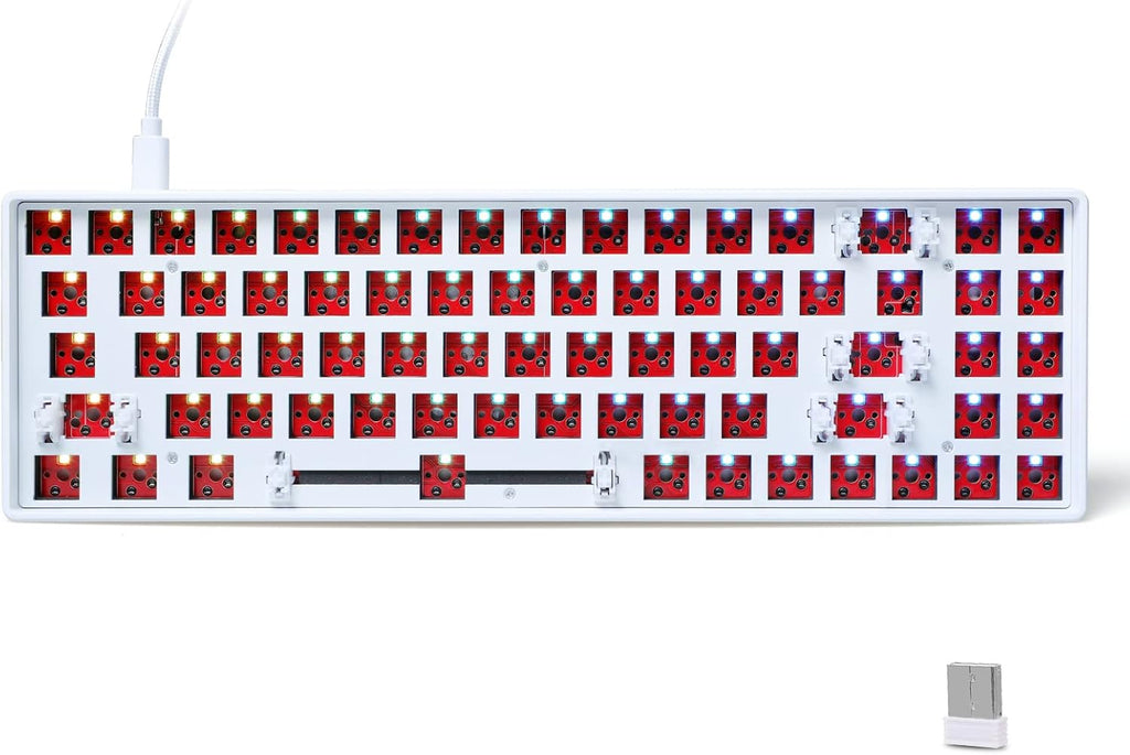 87 Key Hot-swappable Dual-Mode Mechanical Keyboard DIY Kit N708