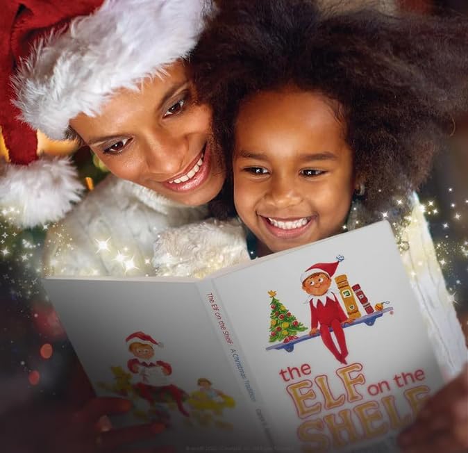 Brown Eyed Girl Scout Elf with Tiny Tinsel Dress R277278