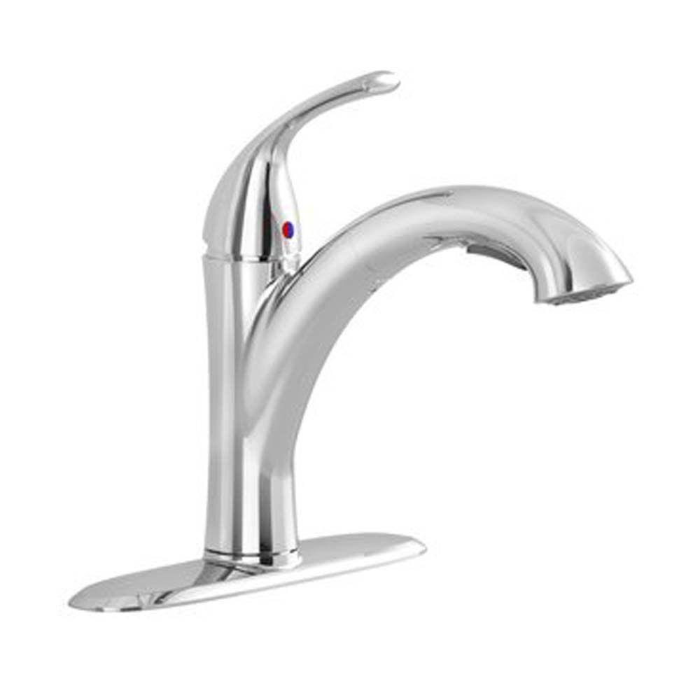 Single-Handle Pull-Out Kitchen Faucet in Chrome L6260