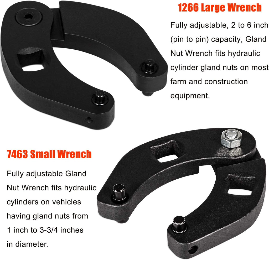 Adjustable Gland Nut Wrench Set of 2 G29819