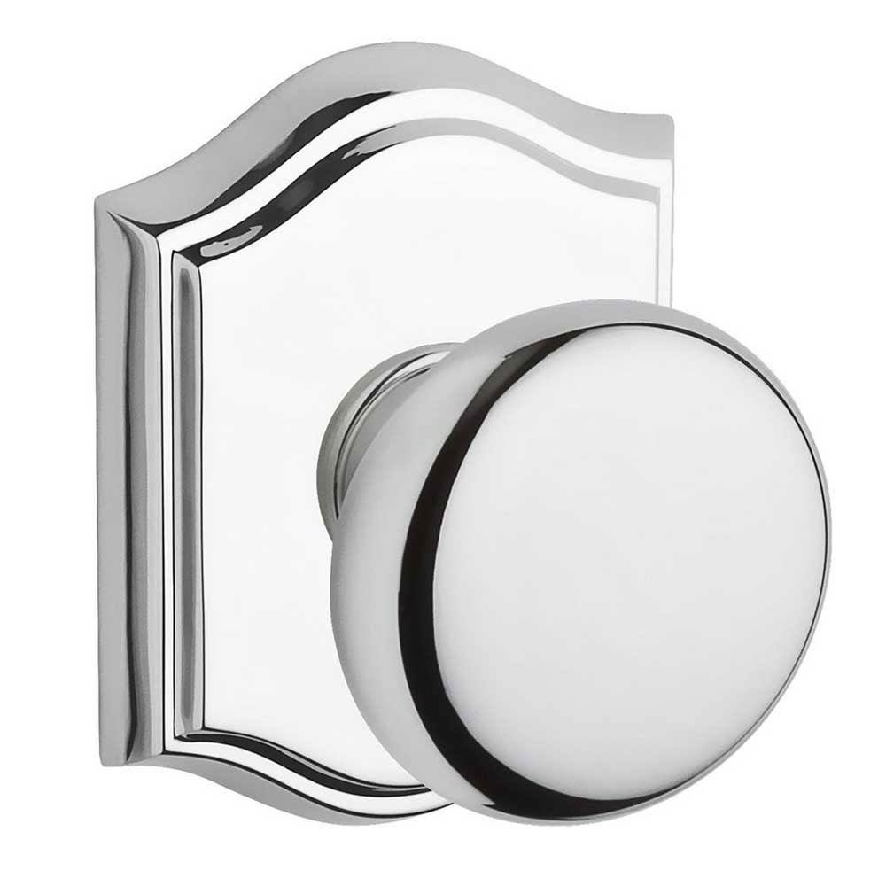 Passage Round Knob with Arch Rose Y36924