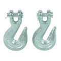 3/8 in. 5400 lb. Clevis Grab Hooks, 2 Piece S373