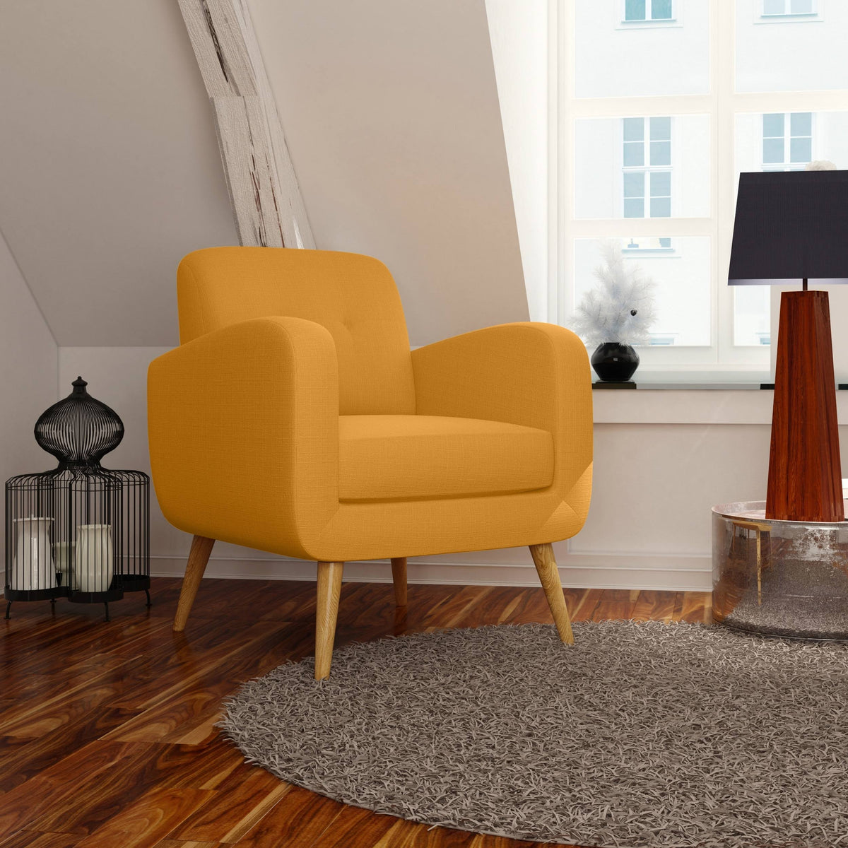 Light Blue Arm Chair Y6726