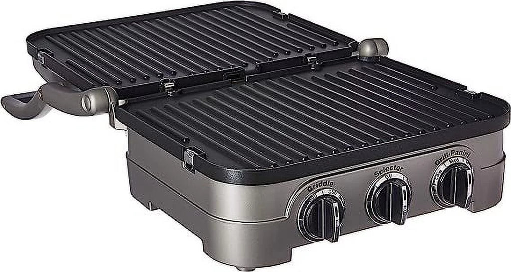 Silver 5 in 1 Countertop Griddle & Grill C172758