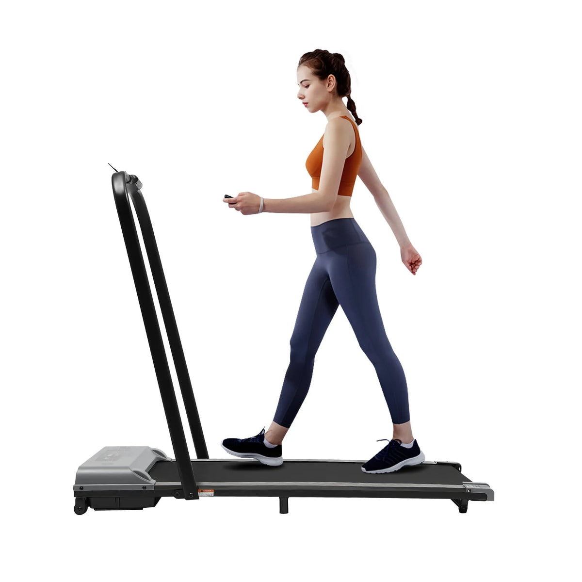 2 in 1 LED Folding Treadmill K460617