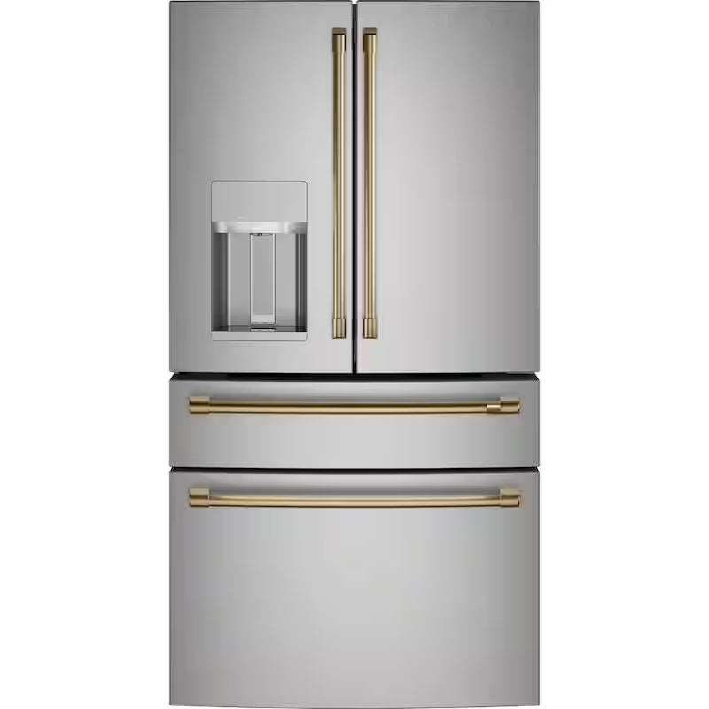 Brushed Brass Refrigerator Handle Kit K512496