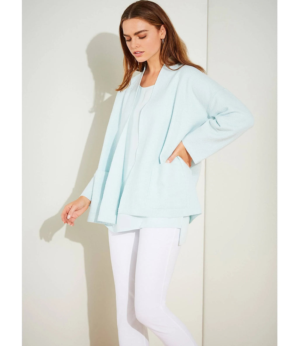 White Stretch Crepe Slim Ankle Pant F1979