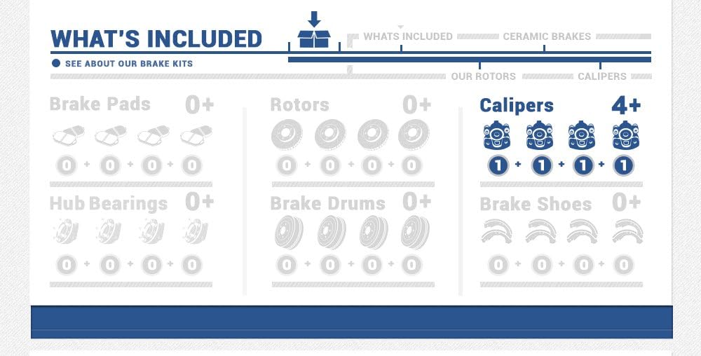 Semi-Loaded OE Caliper Assembly Set O398051