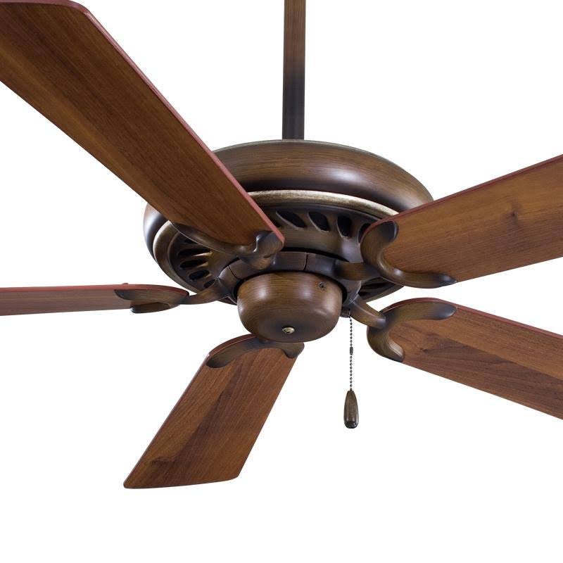 Walnut Ceiling Fan with Maple Blades O191415