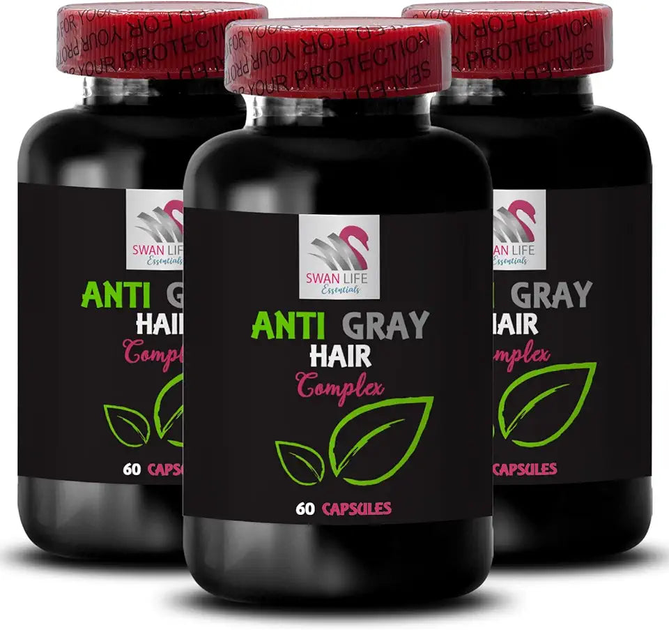 Gray Hair Supplement 180 Capsules J646182