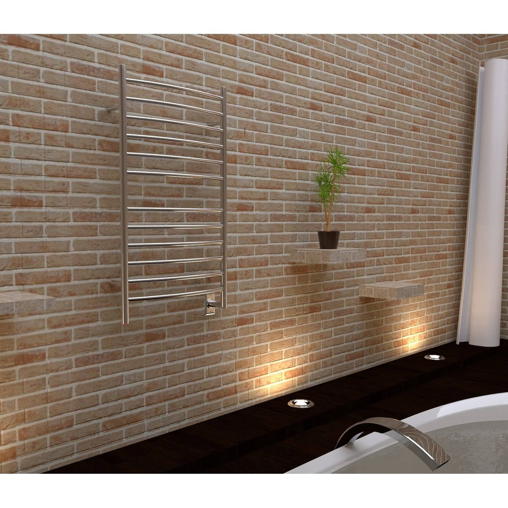 Polished Stainless Curved Towel Warmer X70927