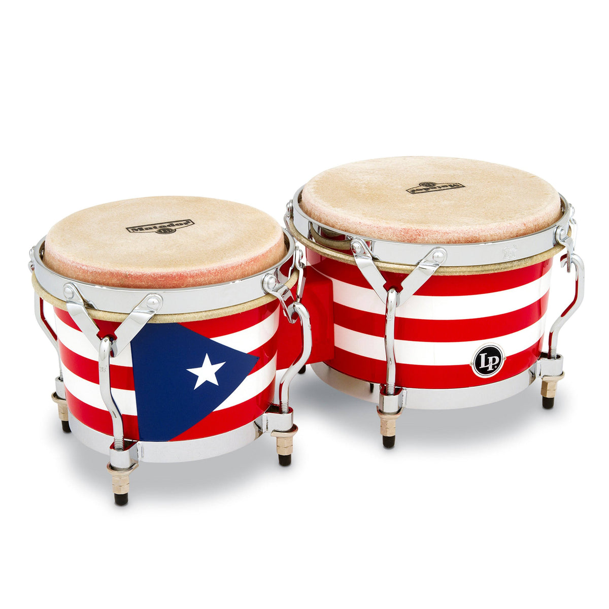 Puerto Rican Flag Bongos V561378