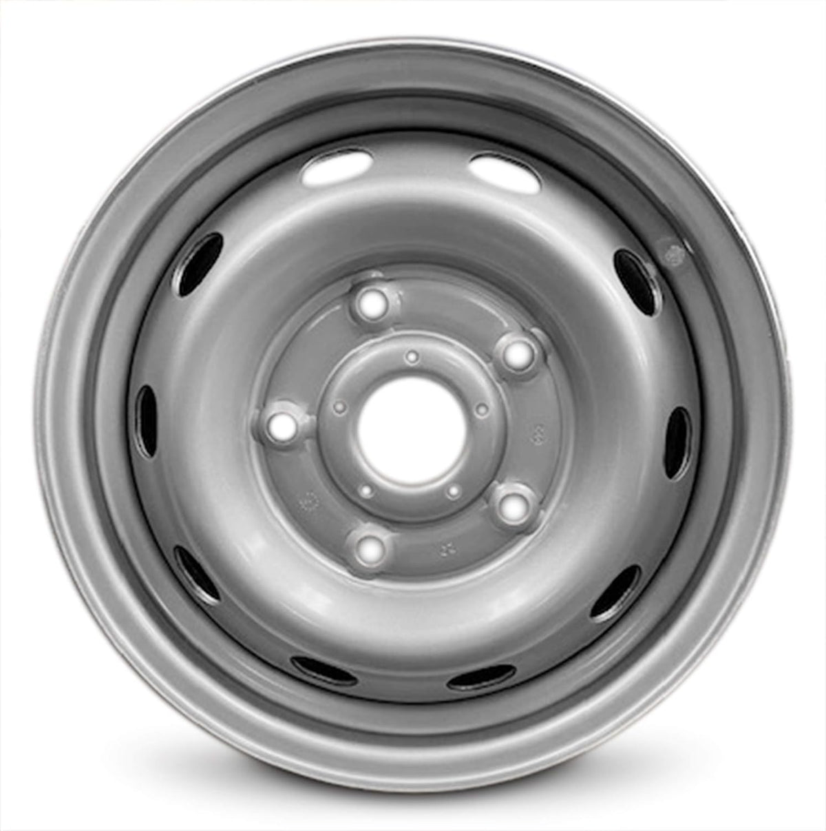 16 inch 5 Lug Silver Steel Wheel A65693