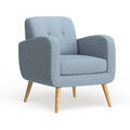 Light Blue Arm Chair Y6726