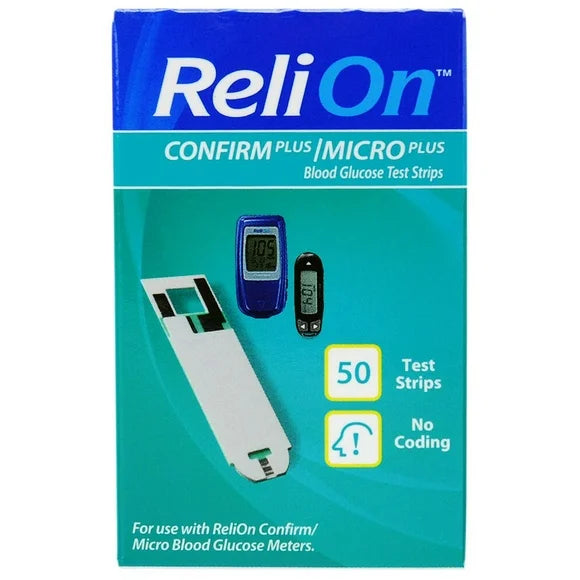 Blood Glucose Test Strips 50 Count W280