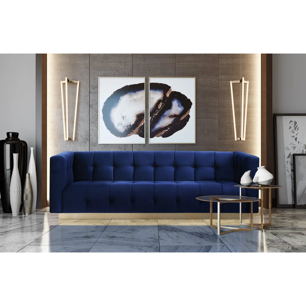 Velvet Sofa C6051
