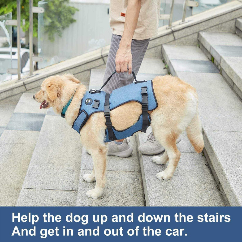 Dog Lift Harness Support Sling Pet Vest Adjustable Breathable Straps U8068