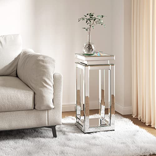 Mirrored End Table Coffee Table Side Table Q492