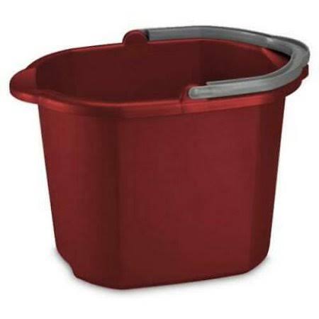 Red Dual Spout Pail 16 Quart H30125
