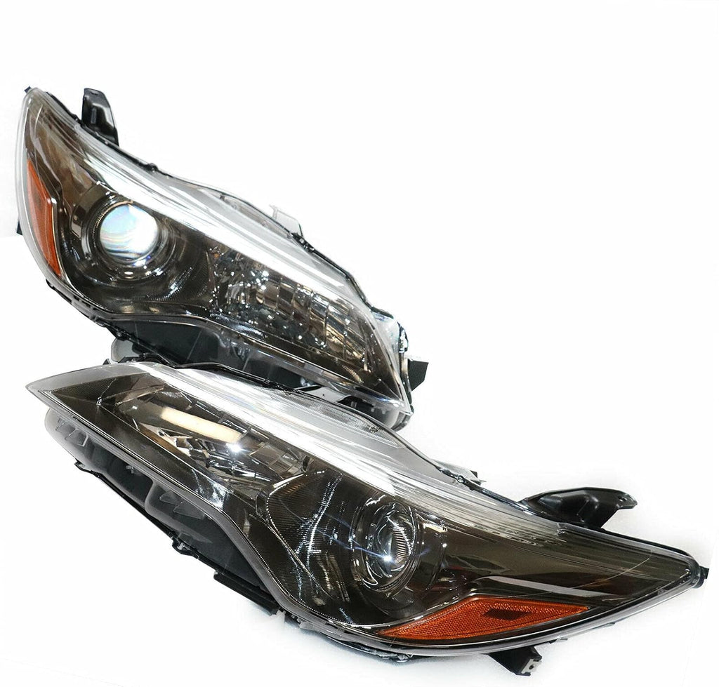 Headlight Assembly Set Halogen Clear Lens J574
