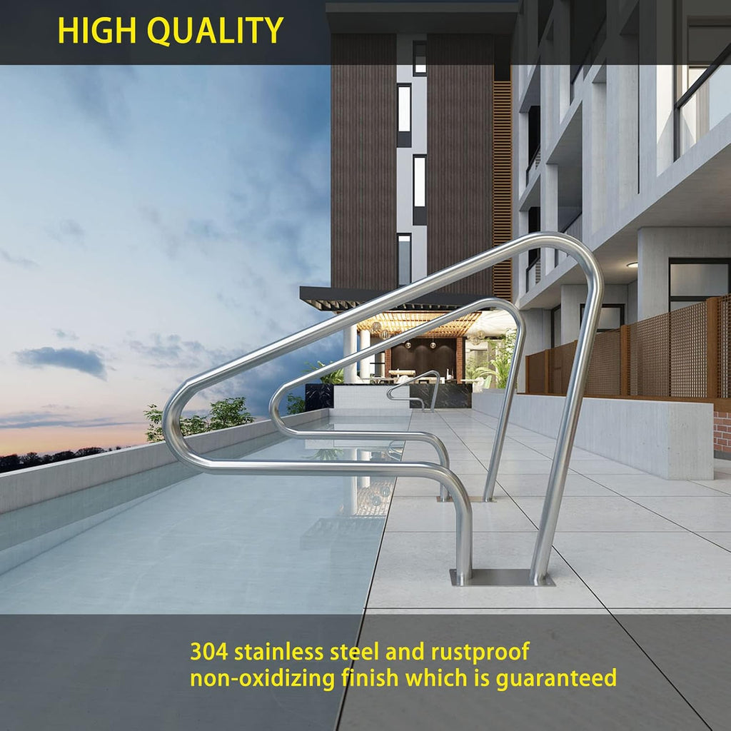 Rustproof Stainless Steel Pool Handrail V11017