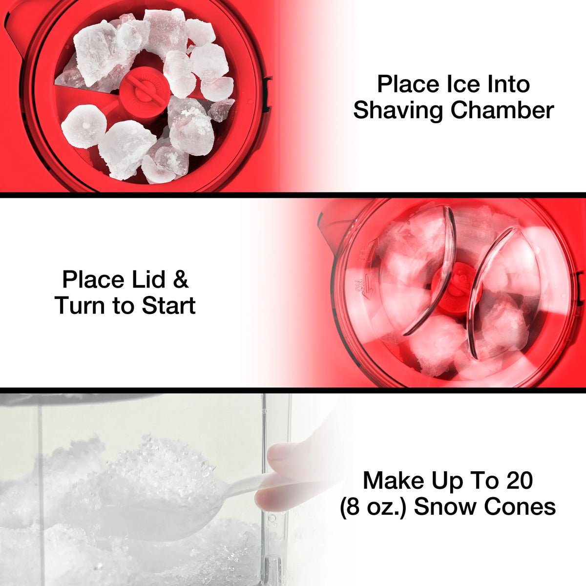Countertop Snow Cone Maker O7489