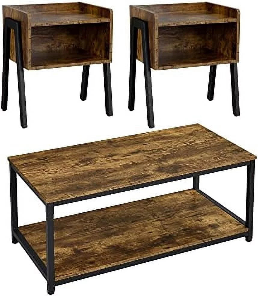 3-Piece Coffee Table & End Tables A321