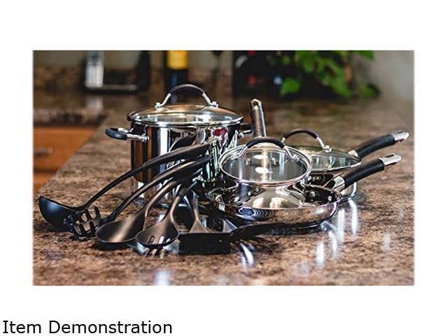 13-Piece Stainless-Steel Cookware Set D853085