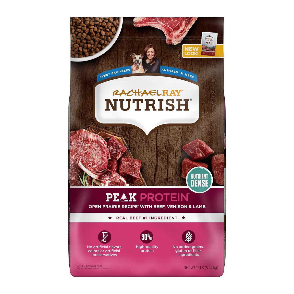 Natural Dry Dog Food with Beef G284