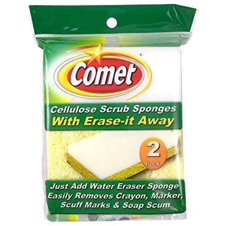 8 Pack Cellulose Scrub Sponges C6406