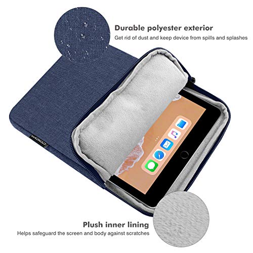 Misty Blue 9-11 Inch Tablet Sleeve Case Q64023