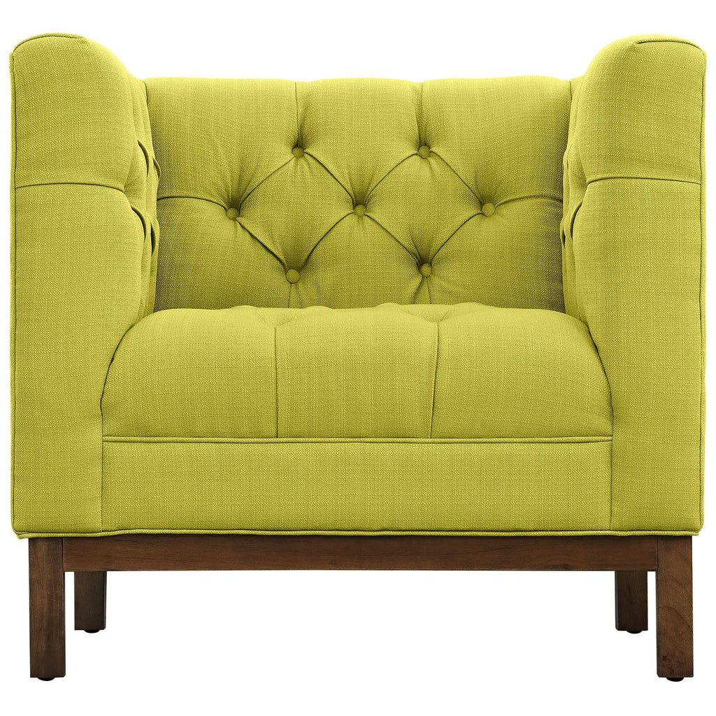 Azure Fabric Armchair B1632