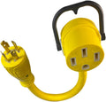 30A to 50A Generator Cord Adapter 1.5ft Pack of 2 D501