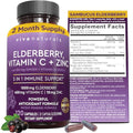 60 Count Black Dried Elderberry Capsules P693974