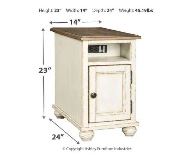 Traditional Chairside End Table A194166