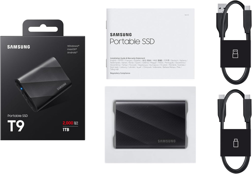 1TB Portable SSD USB 3.2 Gen 2x2 External Solid State Drive D253
