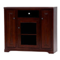 Tall TV Stand with 2 Raised Panel Doors B816