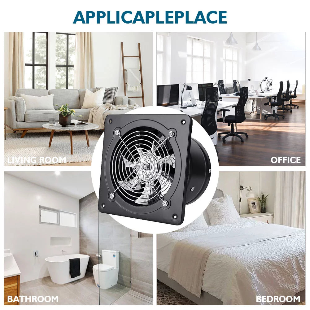 6 Inch Wall Mounted Exhaust Fan C586