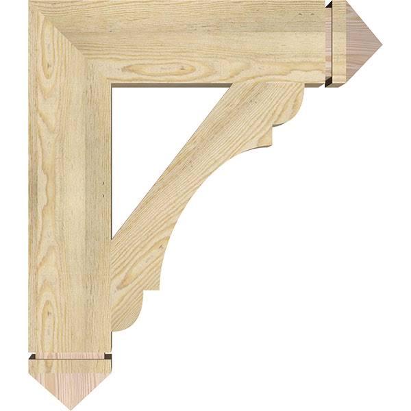 Douglas Fir Rough Sawn Bracket Z72132