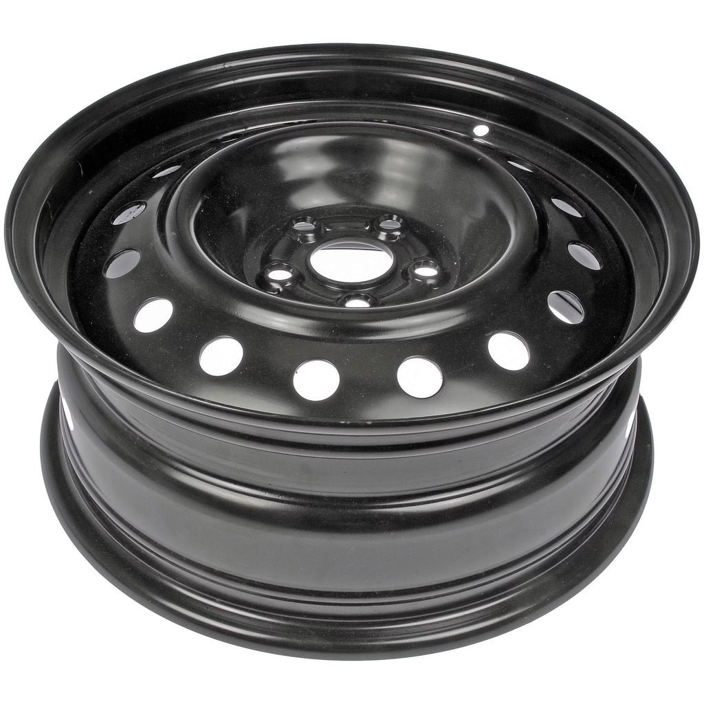 Steel 16 x 6.5-inch 5-Lug Black Wheel Rim U839350