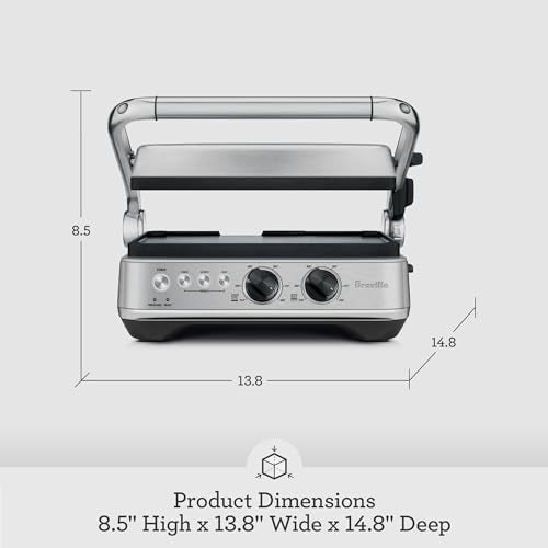 Stainless Steel Countertop Electric Grill Q356759