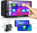 7-Inch Touch Screen Double Din Car Stereo with Bluetooth I1166