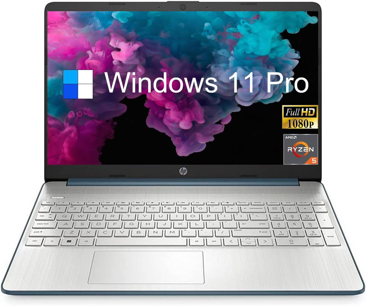 15.6 Inch FHD AMD Ryzen 5 5500U 32GB RAM 1TB SSD Windows 11 Pro Laptop E56349