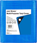 Blue 14 x 20 Feet Poly Tarp S91825
