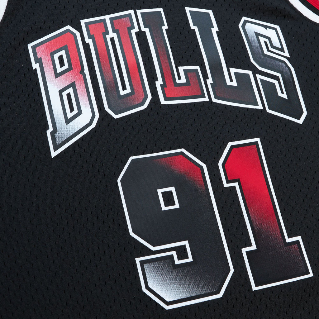 Chicago Bulls 1997-98 Dennis Rodman Swingman Jersey R9496