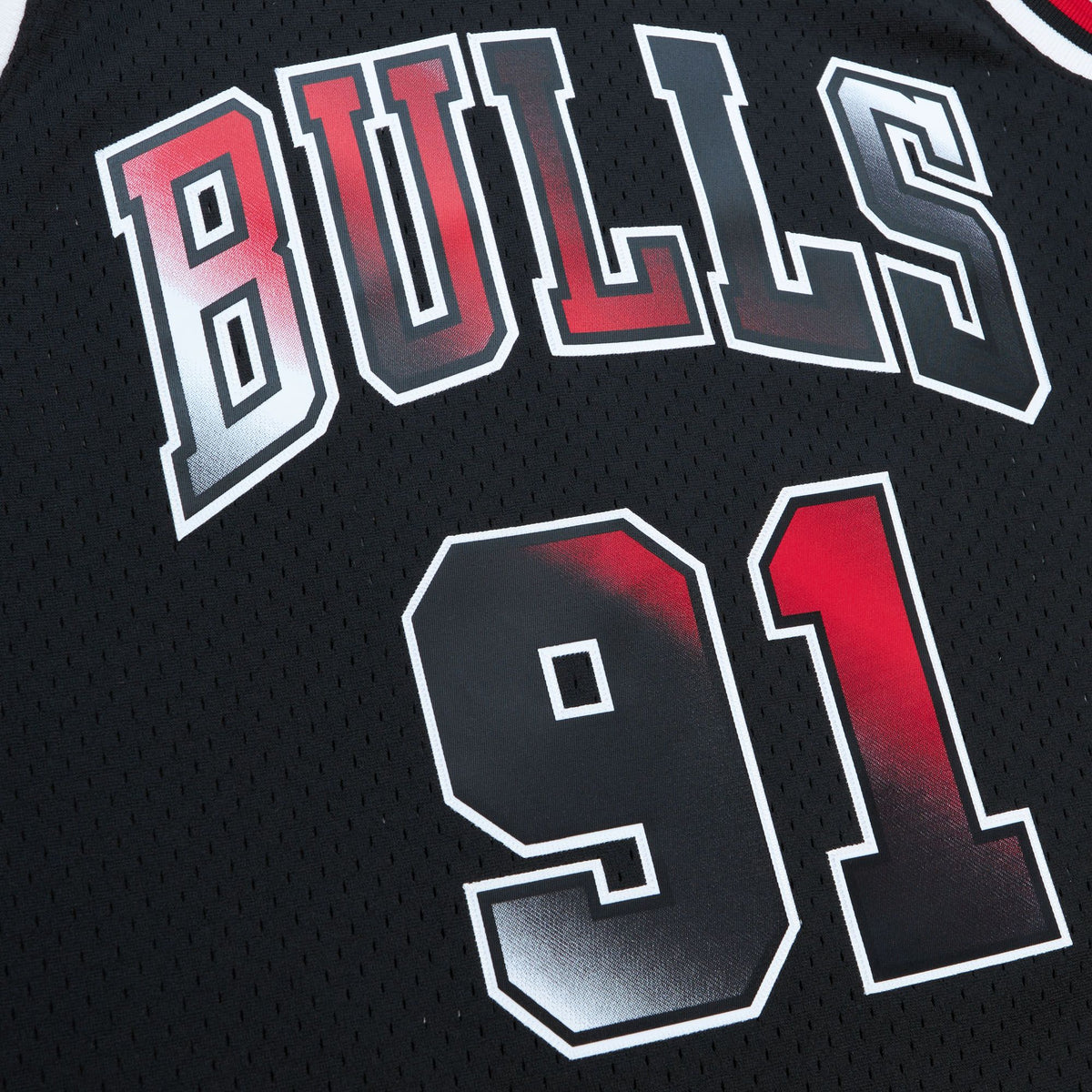 Chicago Bulls 1997-98 Dennis Rodman Swingman Jersey R9496