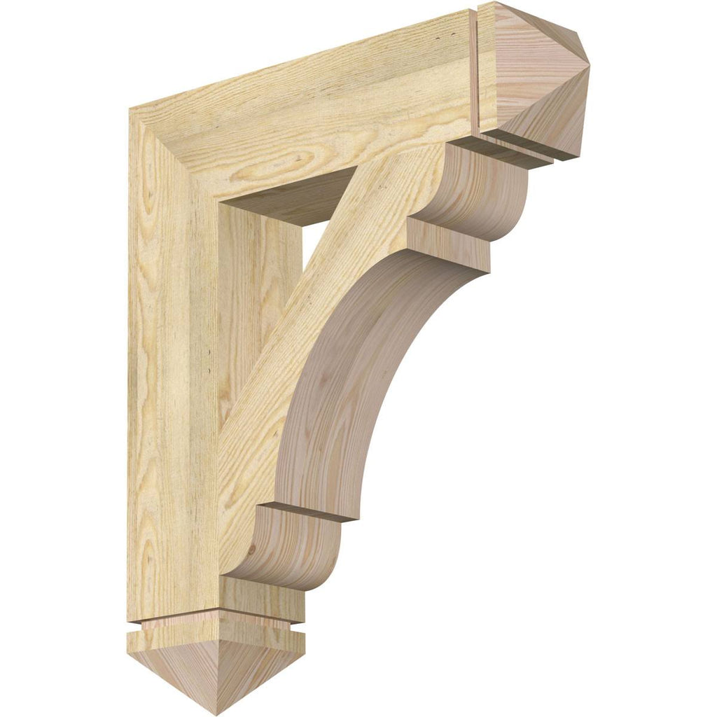 Douglas Fir Rough Sawn Bracket Z72132