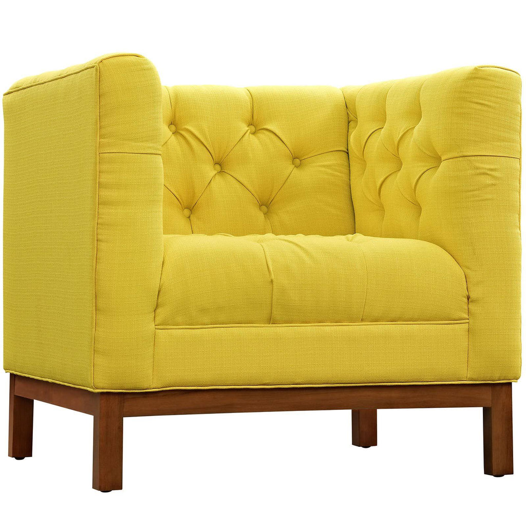 Azure Fabric Armchair B1632