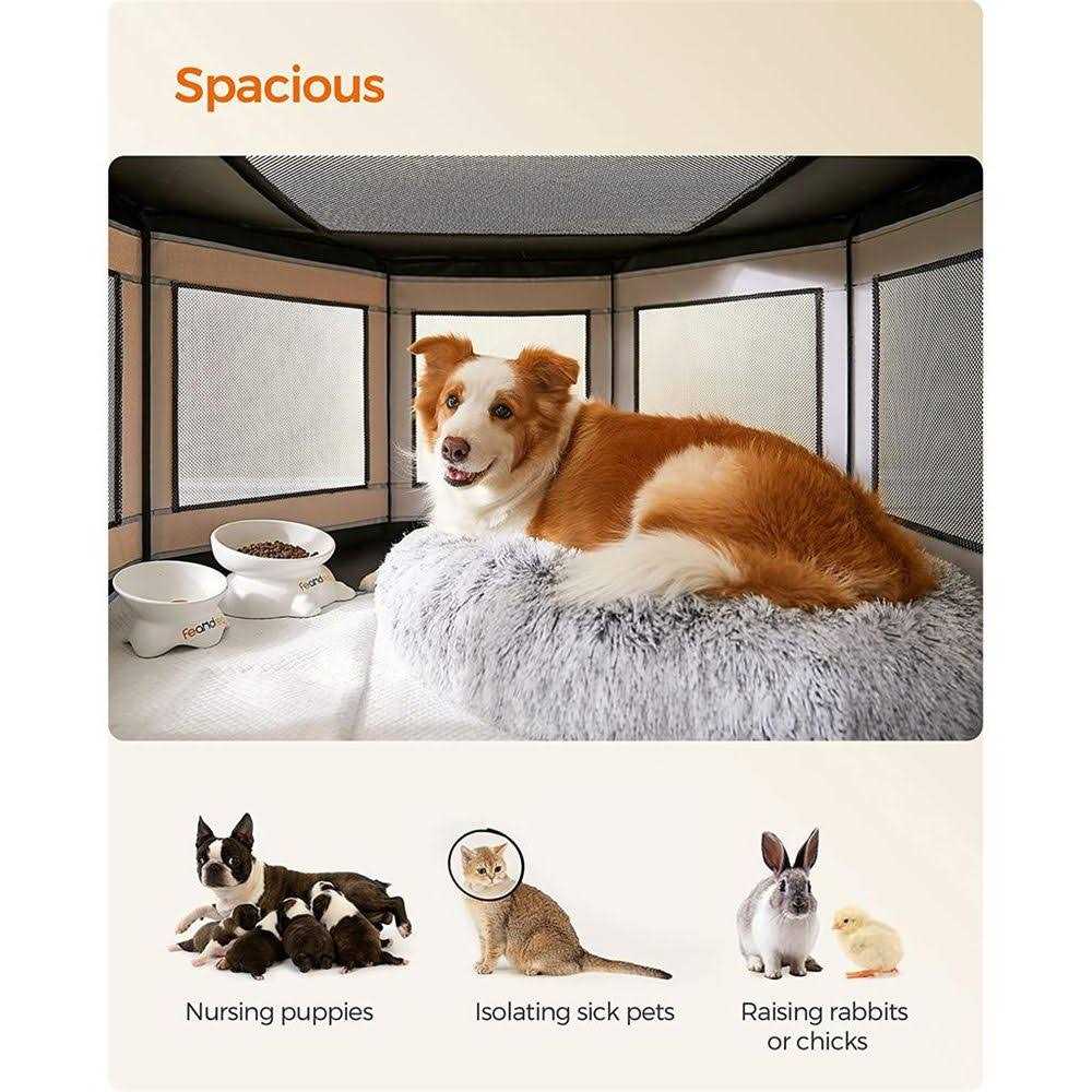 Dog Playpen Oxford Fabric Dog Fence Z788950